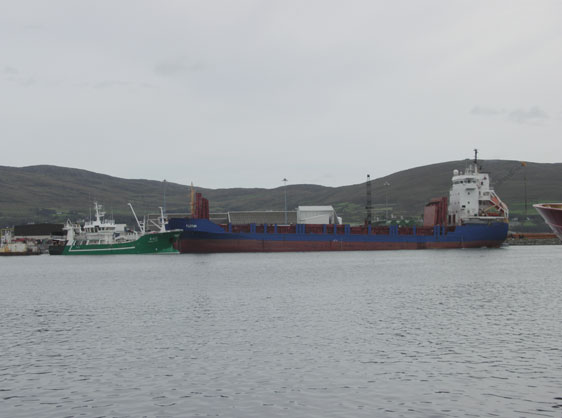 Moored at Dinish